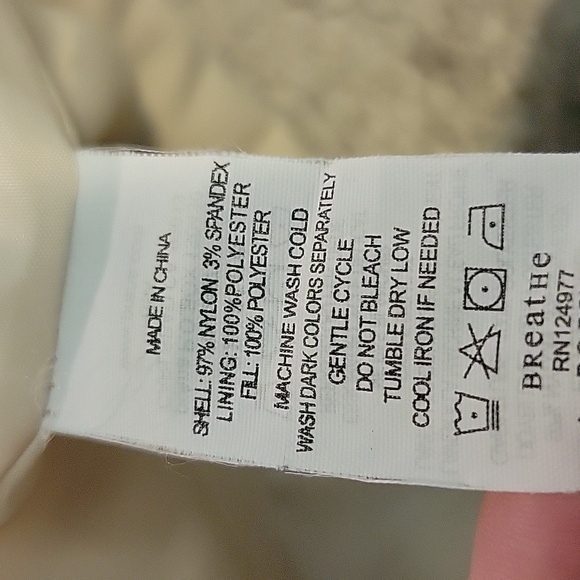 PRANA LIGHTLY QUILTED ZIP JACKET....SZ SMALL - Picture 13 of 15